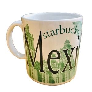 Starbucks 2009 Destination Mug Mexico City green white